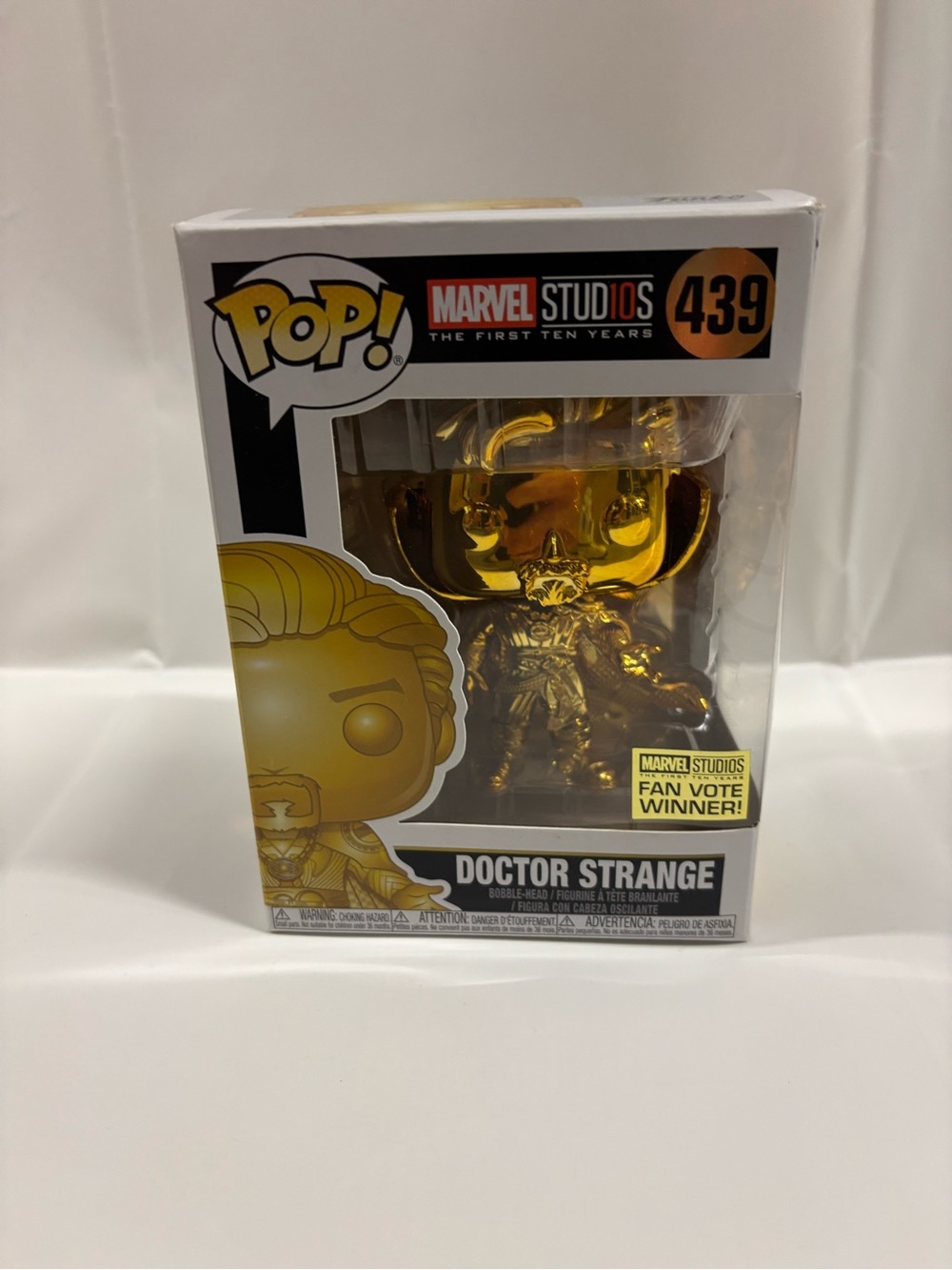 Funko Gold Chrome Doctor Strange Pop! 439 Vinyl Figure